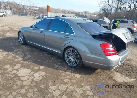 2011 Mercedes-Benz S 550 4Matic из США, поврежденный, VIN WDDNG8GB8BA365830